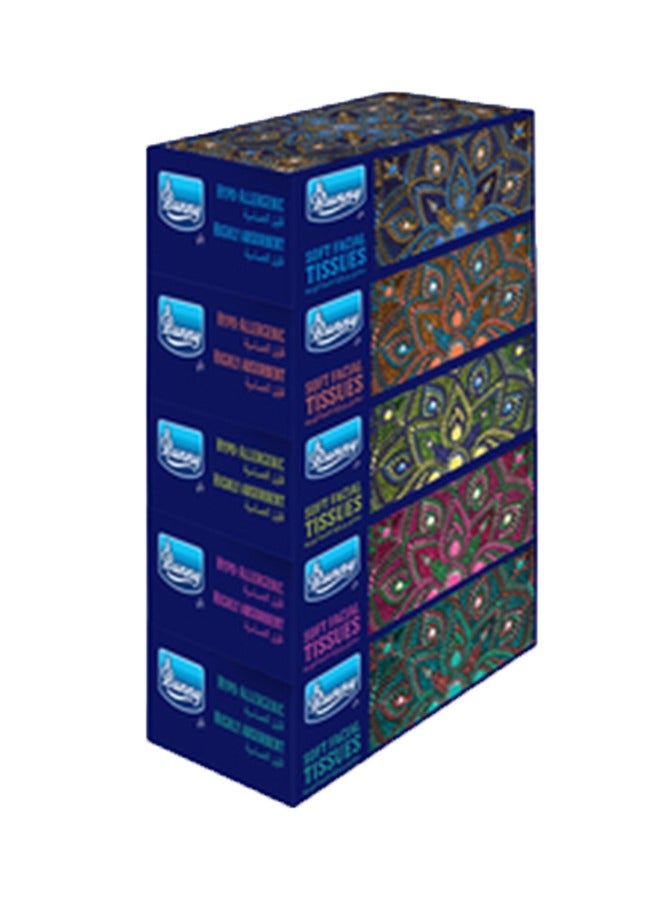 Bunny Soft Facial Tissue 200 Sheets x 2 Ply Pack of 5