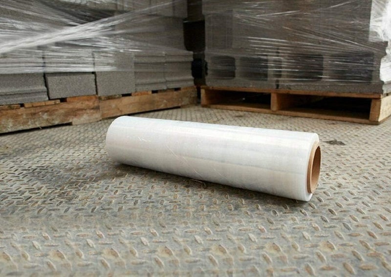 Ox Plastics لفافة تقليص حجم ال paletات قوية، مقاس 18 بوصة × 1000 قدم، من فيلم بلاستيكي عالي القوة صناعية (مقياس 80)، من الدرجة التجارية؛ مناسبة لتغليف الأثاث والصناديق والpaletات (عبوة تحتوي على 2 قطع). - Image 3