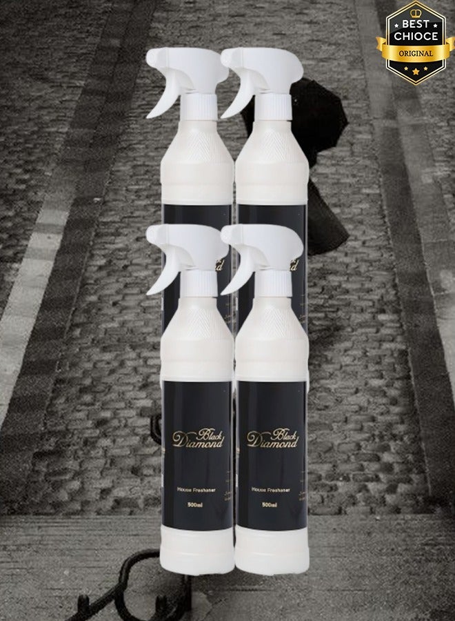 بانافع 4 قطع معطر جو بلاك دايموند 500 مل - Image 1