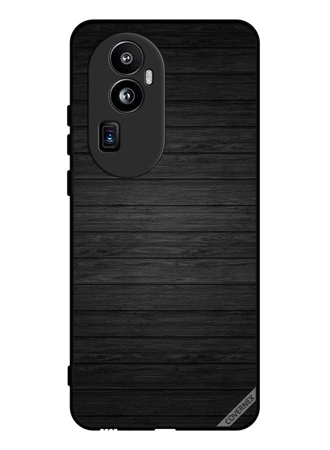 Covernex Protective Case Cover For Oppo Reno 10 Pro Plus Dark Wooden Pattern - Image 1
