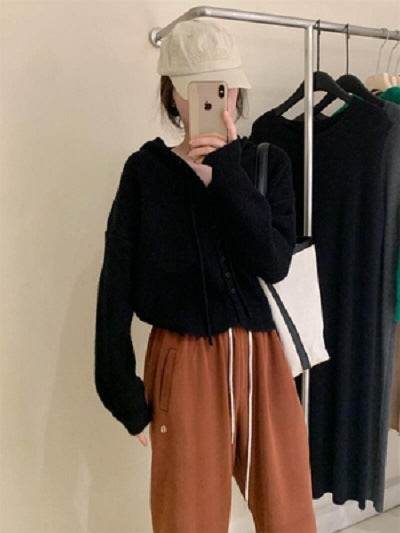 Loose Fit Knitwear for Women Red - Image 4