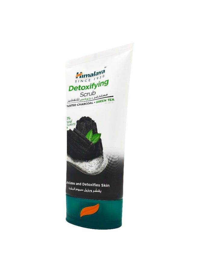 Himalaya Detoxifying Scrub Charcoal Green Tea -150ml - Image 1