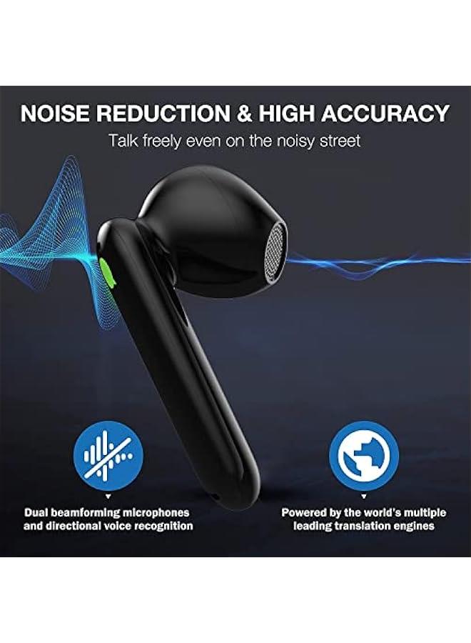 تايم كاتل جهاز ترجمة WT2 ايدج W3 من تايم كيتل، ترجمة ثنائية الاتجاه، سماعات اذن مترجمة مع 40 لغة، مترجم غير متصل بالانترنت، رد فعل سريع مع تقنية ايه ال تيك الثورية، اصدار غير متصل - Image 4