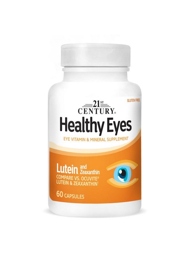 21st Century Healthy Eyes Lutein and Zeaxanthin Capsules, 60 Count (27454) - Image 1