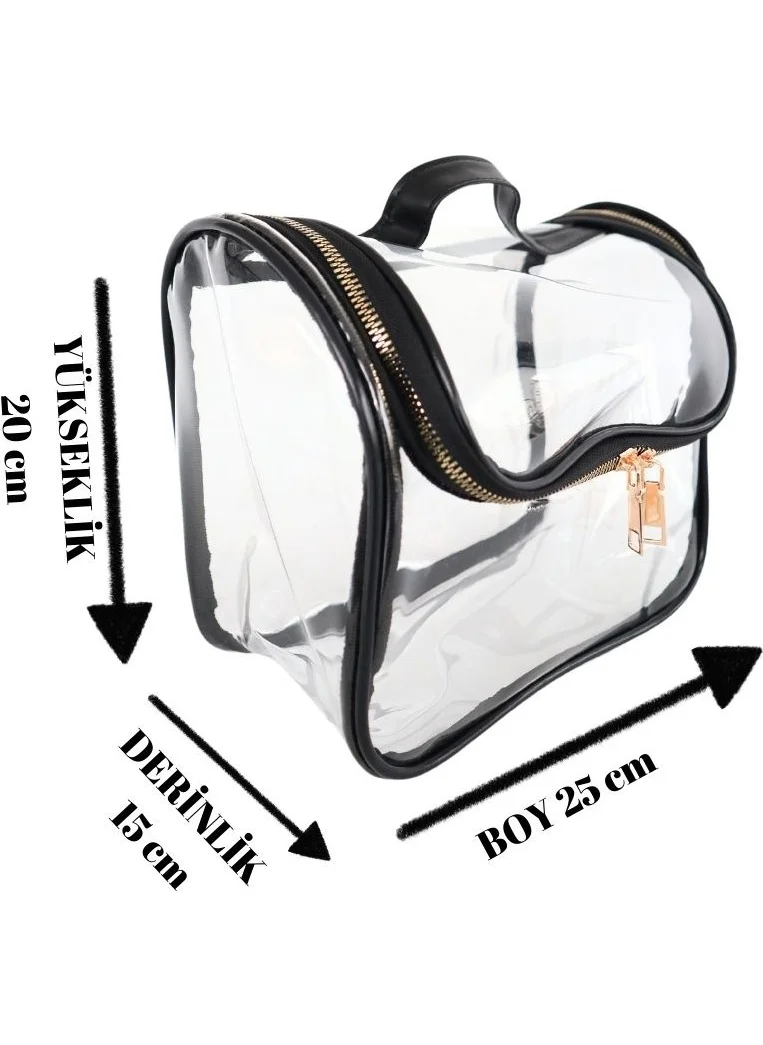 سيبورام Transparent Large Size Travel Makeup Bag