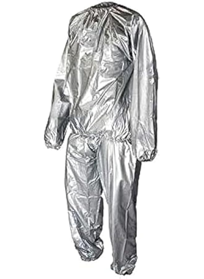 PROMASS بدلة ساونا فضية/رمادية P6، S/M