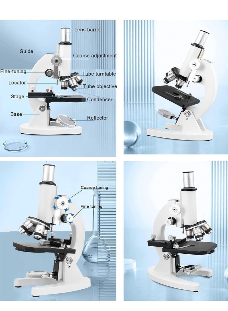 Gasin Smart Science Tool: Digital Microscope with LCD Screen – Up to 110,000× On-Screen (Digital*), LED Illumination, STEM Learning Kit for Students & Classrooms - Image 3