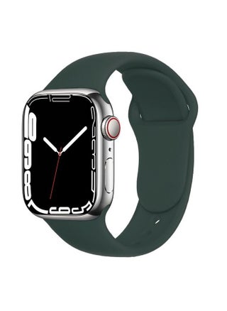 Apple Watch Band 45mm Soft Silicone Sport Band Replacement Wrist Strap Compatible for iWatch Apple Watch Series 7 Nike+,Sport,Edition - pzsku/Z439AEF0C7C82EBFE036DZ/45/_/1652587236/4a4383a4-cca8-4c60-879d-ac856a7d8e7d
