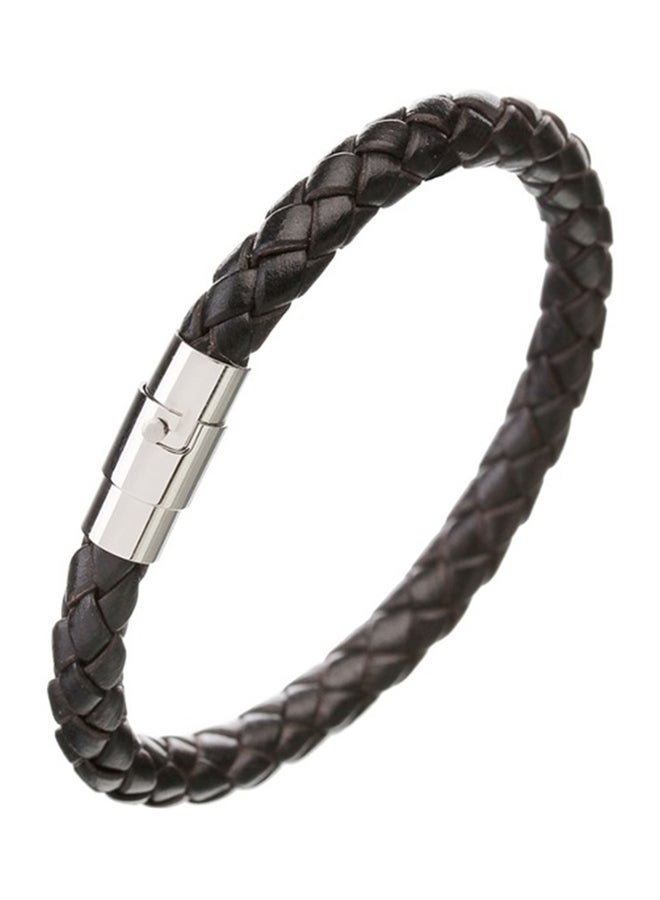 Styled Classic Leather Bracelet - Image 1