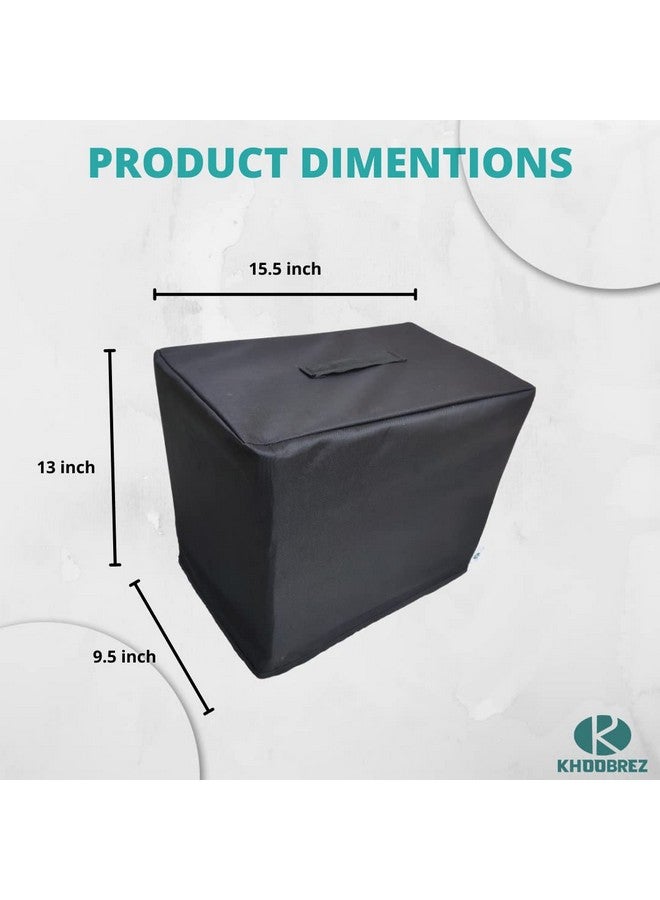 KHOOBREZ Nylon Dust and Waterproof Washable Stand Mixer Cover for Kitchen Sm-Bc (Black) - Image 2