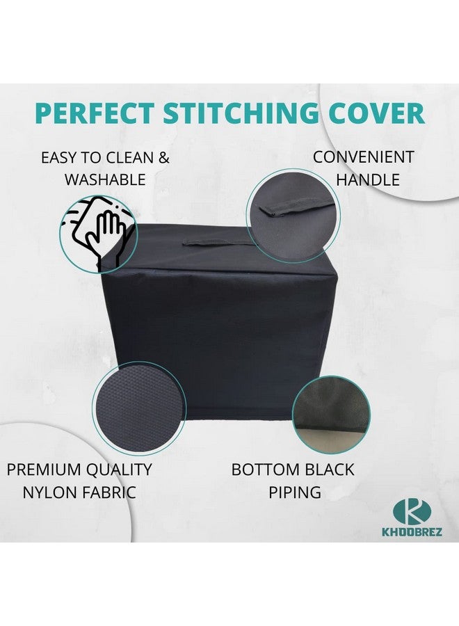 KHOOBREZ Nylon Dust and Waterproof Washable Stand Mixer Cover for Kitchen Sm-Bc (Black) - Image 3