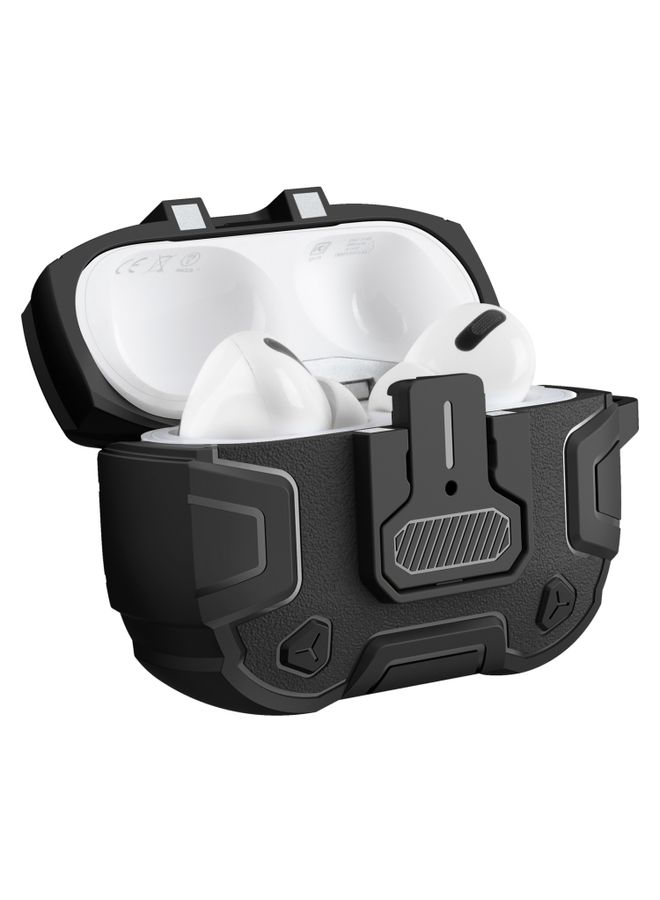 Raxoom Case Cover For AirPods Pro 2 NILLKIN Bounce Pro Wireless Bluetooth Earphone Protective Case Black