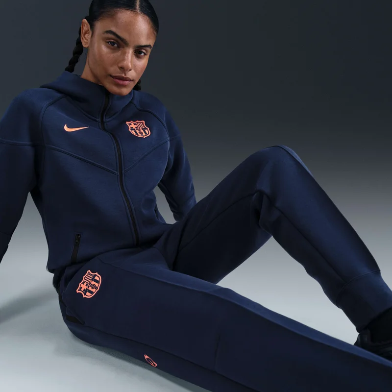 Nike navy Women's FC Barcelona Tech Fleece Joggers for Women | Best Price UAE