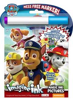 Bendon Publishing Imagine Ink Assorted Set of Coloring Books for Boys Mess Free Invisible with Play Sticker Bonus & Wood Coloring Pencils Fun Favors Stickers Bulk  - Image 4