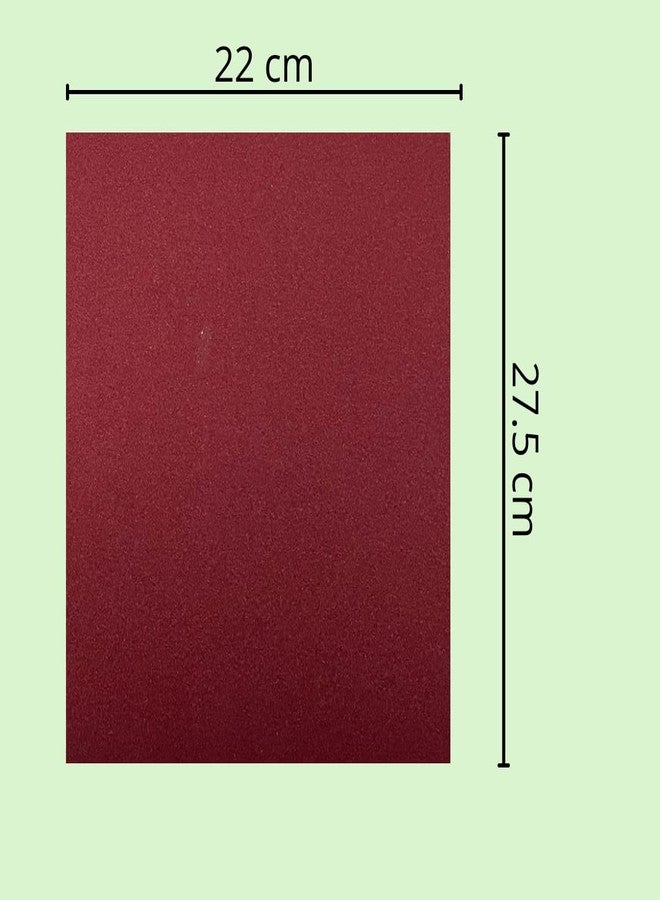 Color Zebra SAND PAPER/EMERY PAPER/SANDING PAPER Grit - 220 .Pack of 05 Sheets of Aluminum Oxide Sanding Paper. For Dry Sanding of Wood and Metal. - Image 3
