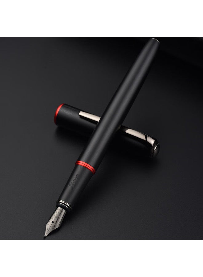 Pimio Art Calligraphy Fountain Pen With Bent Nib For Men And Women, Adult And Student Use, Fine Point 1.0mm, Malaga Series 916 Dawn Red - Image 5