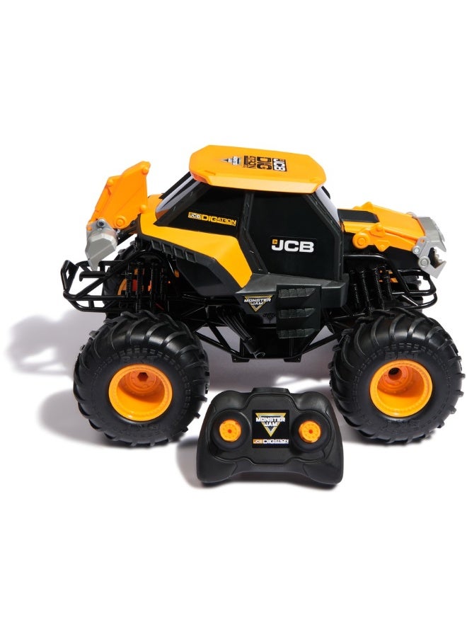 Monster Jam RC 1:15 JCB Digatron 6074908 - Image 4