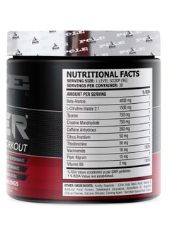 POLE NUTRITION Pole Nutrition Teazer Explosive Pre-Workout Black Cherry Food Supplement (30 Servings)  - Image 2