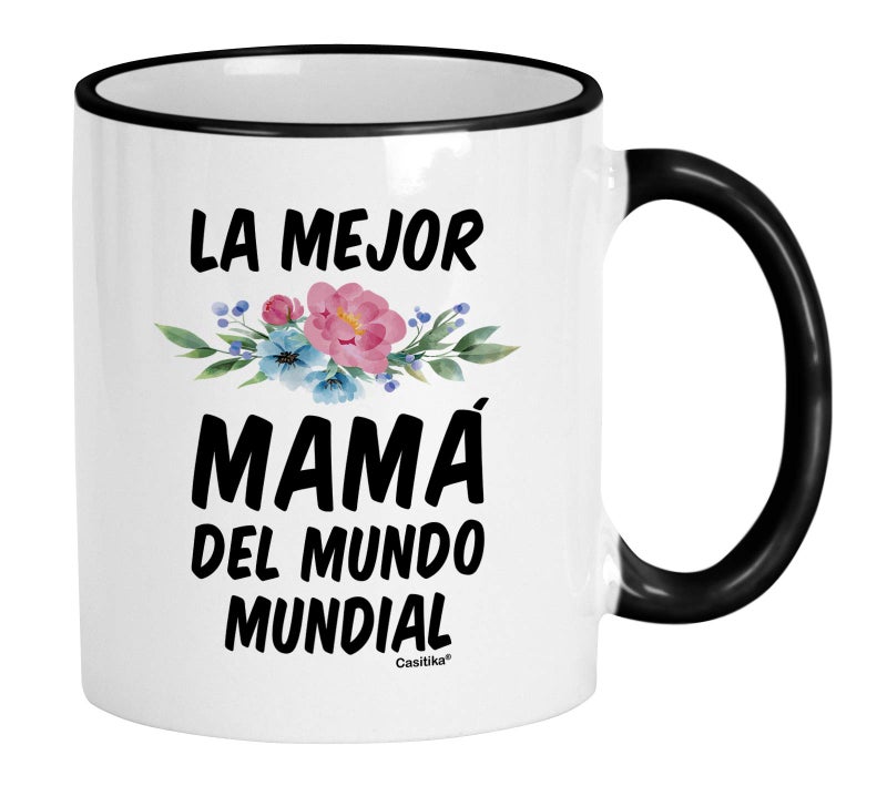 Casitika Regalos Para El Dia De La Madre La Mejor Mama Del Mundo Mundial 11 Oz Mug Present Idea For Mom In Spanish Taza Para Cumpleaos De Mami