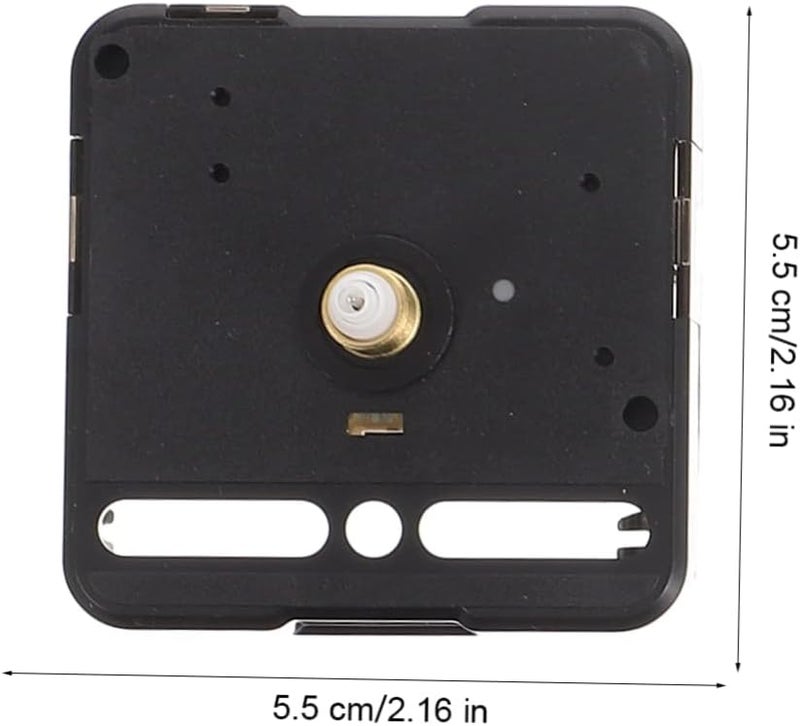 Uonlytech 1set Mute Clock Mechanism Metal Hour and Second Hands for DIY Wall Clock Projects Accurate Timekeeping Replacement for Crafting and Home Decor - Image 3