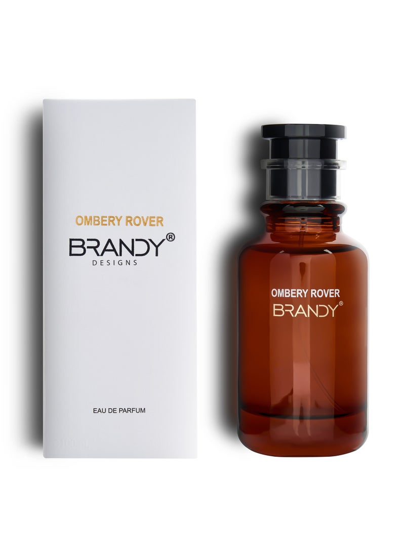 BRANDY DESIGNS - BRANDY DESIGNS Ombery Rover 100ml Eau de Parfum  – Elegant Fragrance-Perfume For Men-Enjoy an Exclusive Special Gift - Image 1