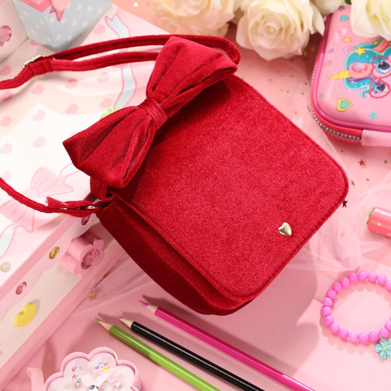 PinkSheep Toddler Purse for Girls Gifts Mini Christmas Purse Kids Shoulder Bag Crossbody Wallet 3-6Year Little Girl Gift Fashion - Image 2