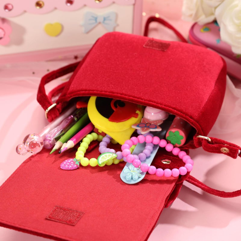 PinkSheep Toddler Purse for Girls Gifts Mini Christmas Purse Kids Shoulder Bag Crossbody Wallet 3-6Year Little Girl Gift Fashion - Image 3