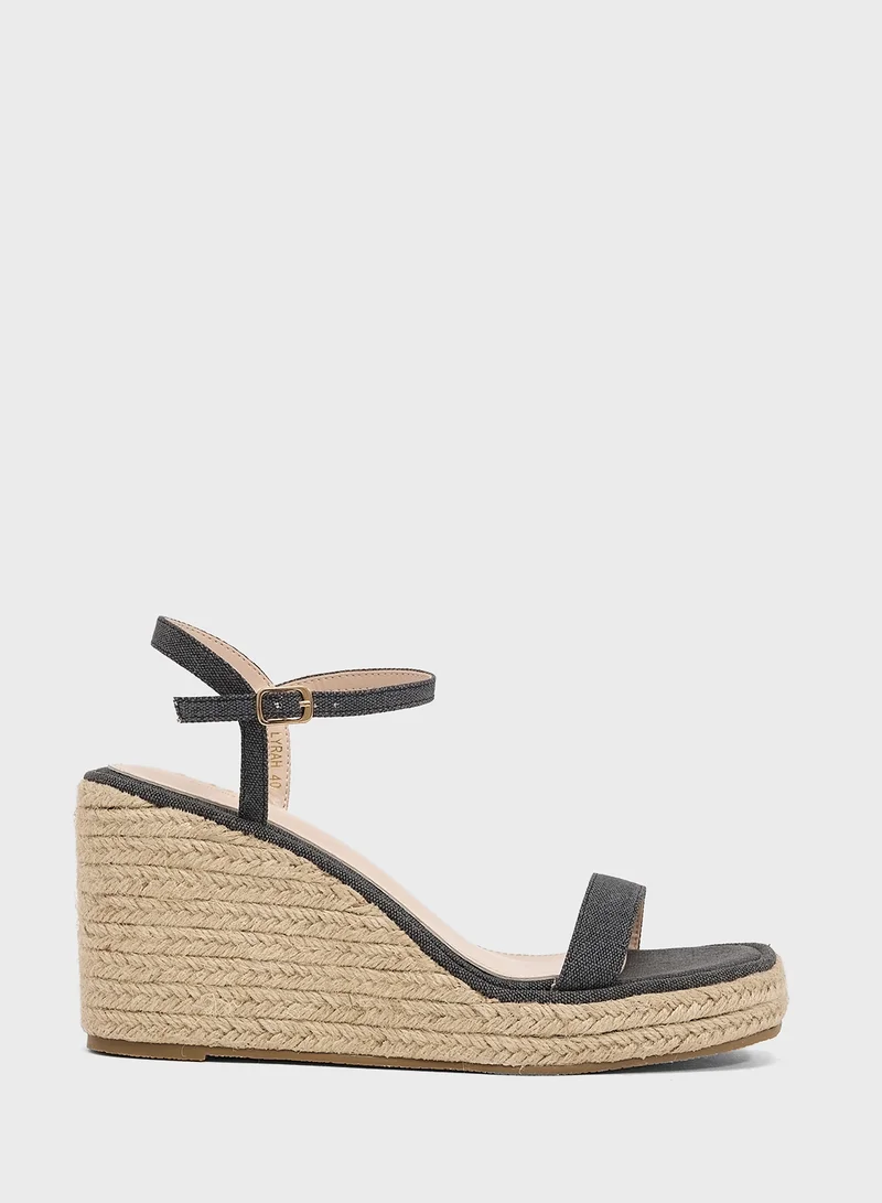 ELLA Ladies High Heel Wedge Sandal