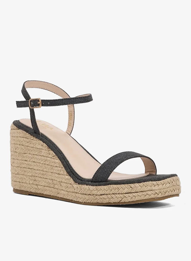 ELLA Ladies High Heel Wedge Sandal