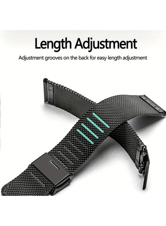 Milan Stainless Steel Mesh Watch Band 42 44 45 49mm For iWatch Quick Release Mens Women - Image 5