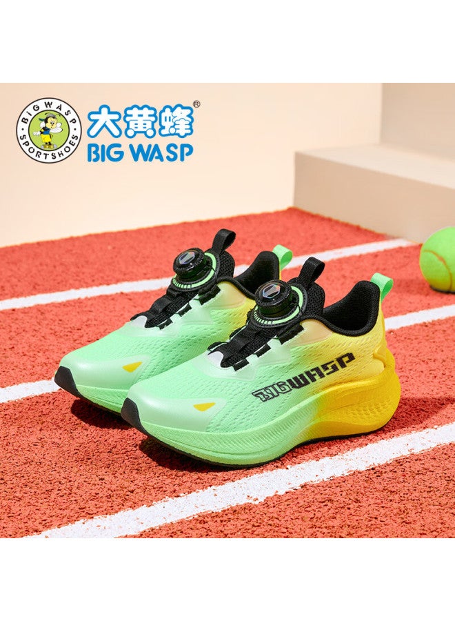 Bumblebee Kids Running Shoes Children's Sports Shoes Spring Boys Sports Shoes D112531690 Orange Green Size 40
