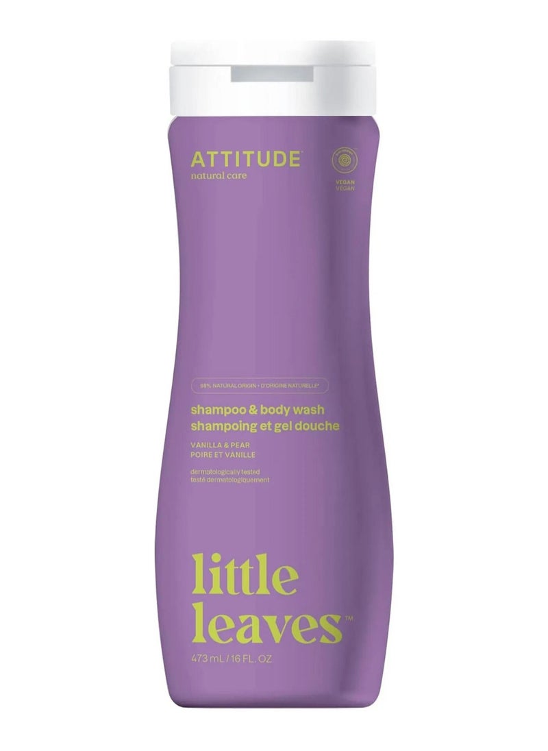 Little Leaves Science Shampoo & Bodywash Vanilla & Pear 473 ML - pzsku/Z439BA0F89713B6793989Z/45/_/1711803438/1c7e6091-55ef-40d9-adde-2435713091b7