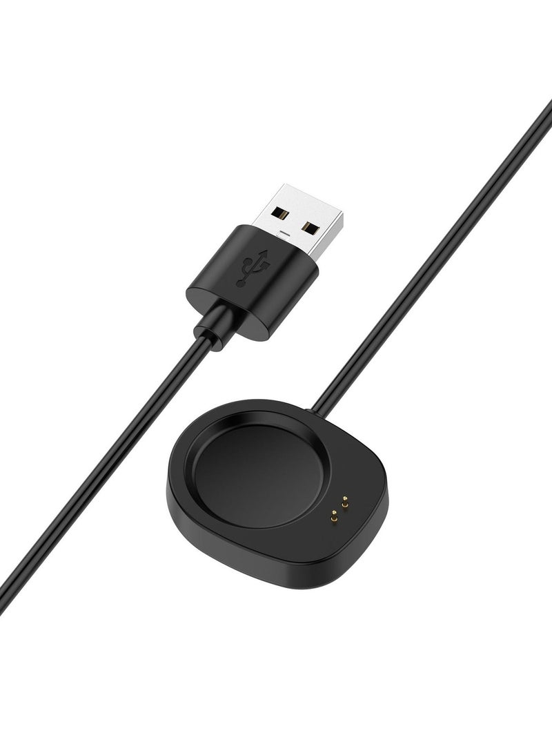شاحن ساعة لأمازفيت تي-ريكس 3 (A2322) / بالانس (A2286) كابل شحن مغناطيسي USB (100 سم) - Image 4