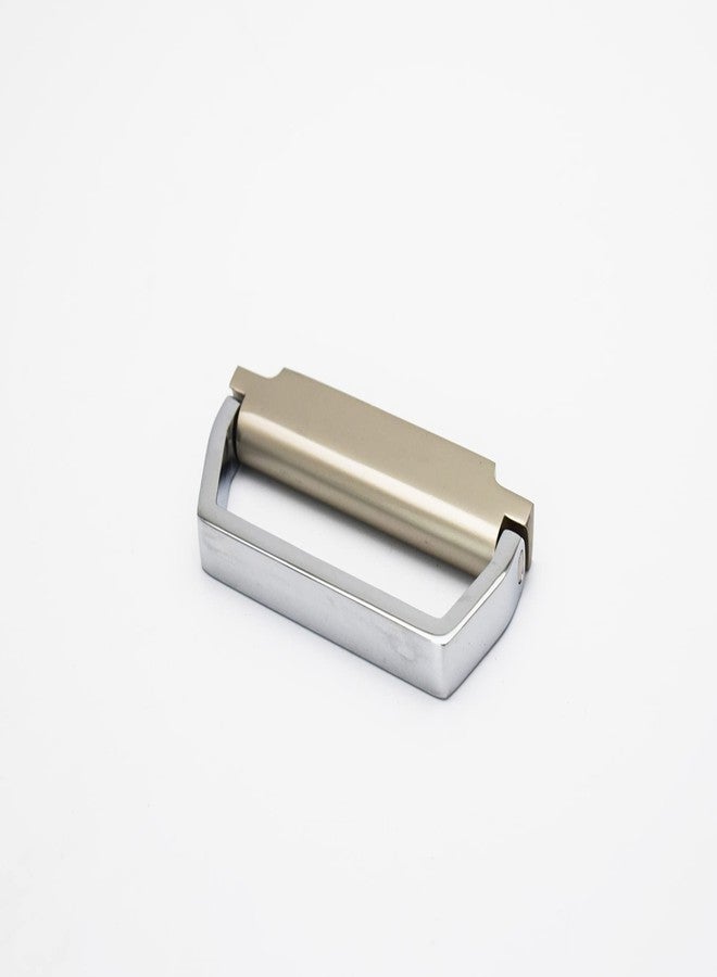 RAB مقبض RAB Kadi Zinc للأبواب الرئيسية (الرمز: HAND KADI 1004، التشطيب: ساتان CP). - Image 1