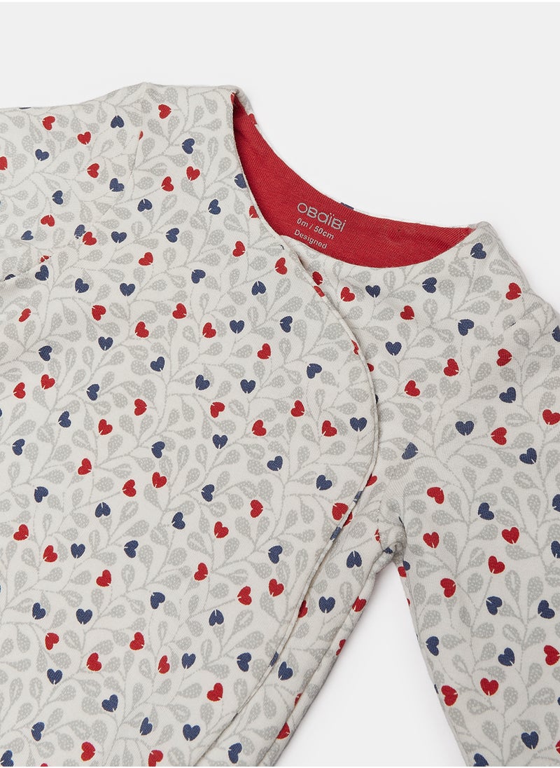 OBAIBI - Red Pyjama Set for Girls - Image 1