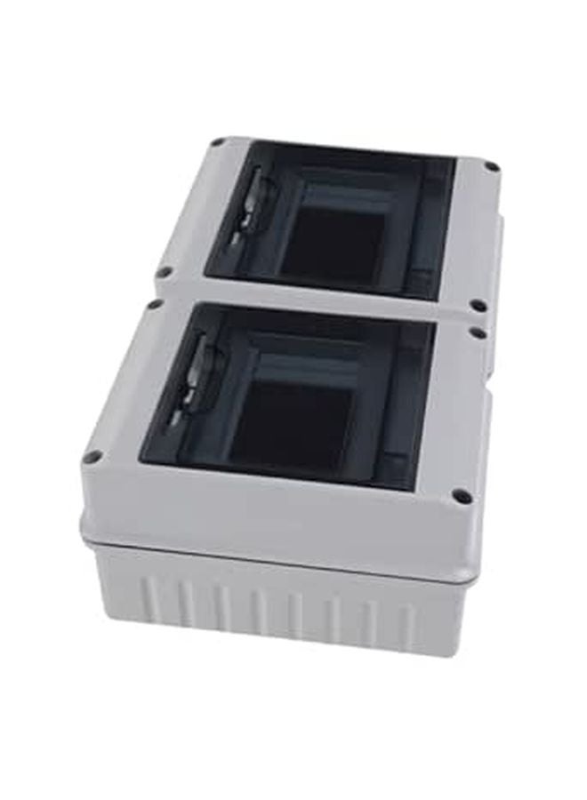 Outdoor Weatherproof Wall Mount Enclosure Distribution Box 2 Pack - Image 1