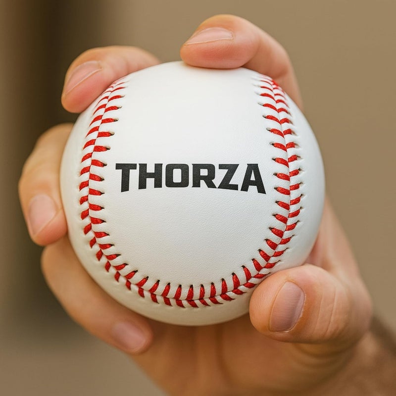 Thorza Weighted Baseballs for Pitching & Throwing Training - Velocity Building Balls for Hitting Practice & Strength Development - Youth to Pro, (6,8,10 and 12 Oz) - Set of 4 (9" Balls) - Image 4
