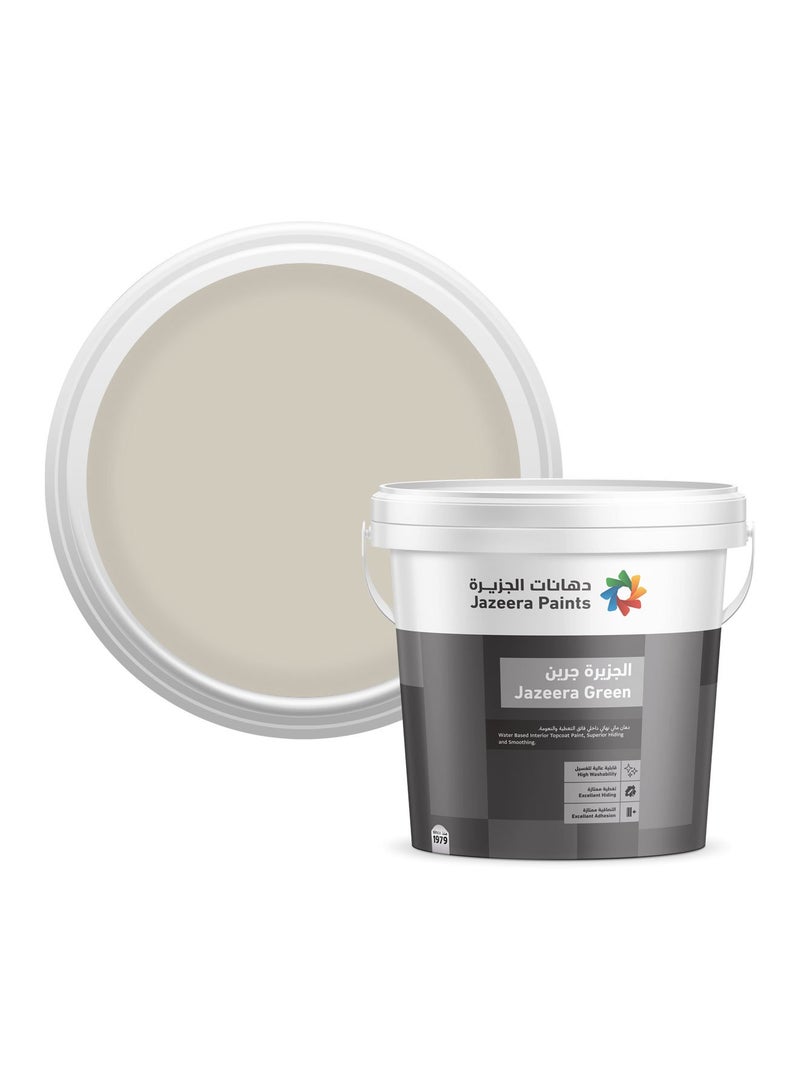 Jazeera Paints Green Interior Walls Paints Matt (color :Classy) 3L - Image 1