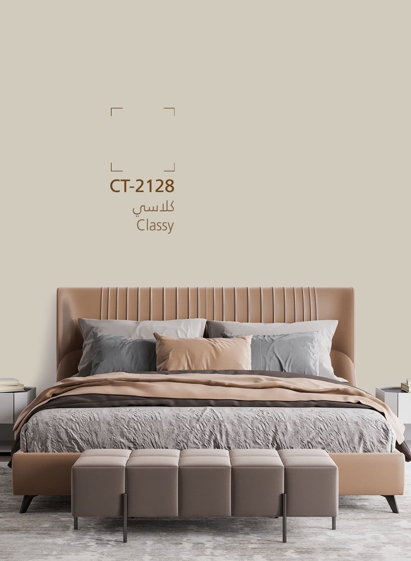 Jazeera Paints Green Interior Walls Paints Matt (color :Classy) 3L - Image 2