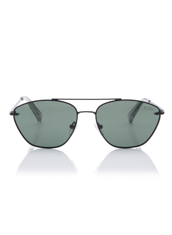 Lee Cooper Women Polarized Sunglasses Black Frame G15 Mirror Lens 56mm  - LC1210C03 - Image 1
