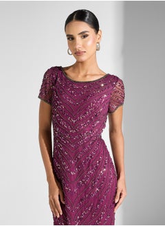 Namshi x Shimmer Evening Dress  - Image 3