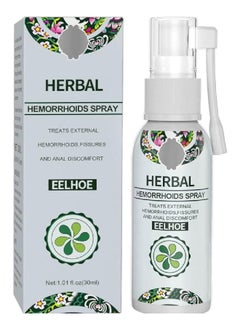 EELHOE Herbal Hemorrhoids Spray - Soothing Relief with Natural Ingredients - Fast-Acting Formula for Hemorrhoid Discomfort - 30ML  - Image 1
