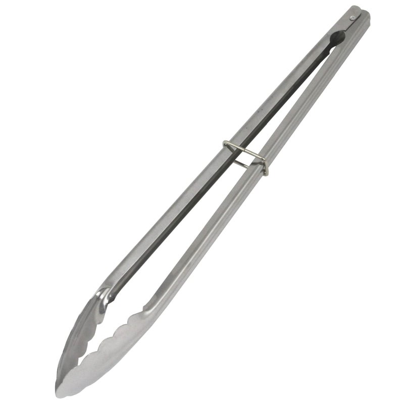 Chef Craft Classic Clam Shell Tongs 16 inch Stainless Steel