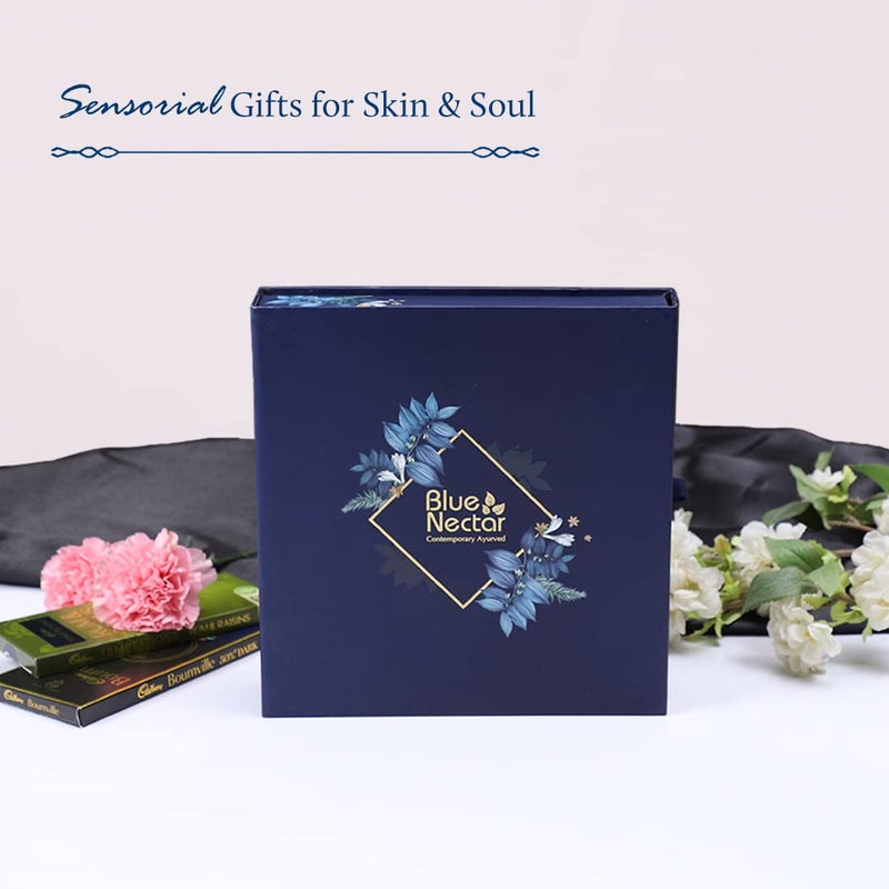 Blue Nectar Blue Nectar Beauty Gift Box for Women Men Premium Skincare Combo of Body Lotion Body Wash Body Mist for Men Women Perfect Gift for Birthday Anniversary Pack of 3 - Image 2