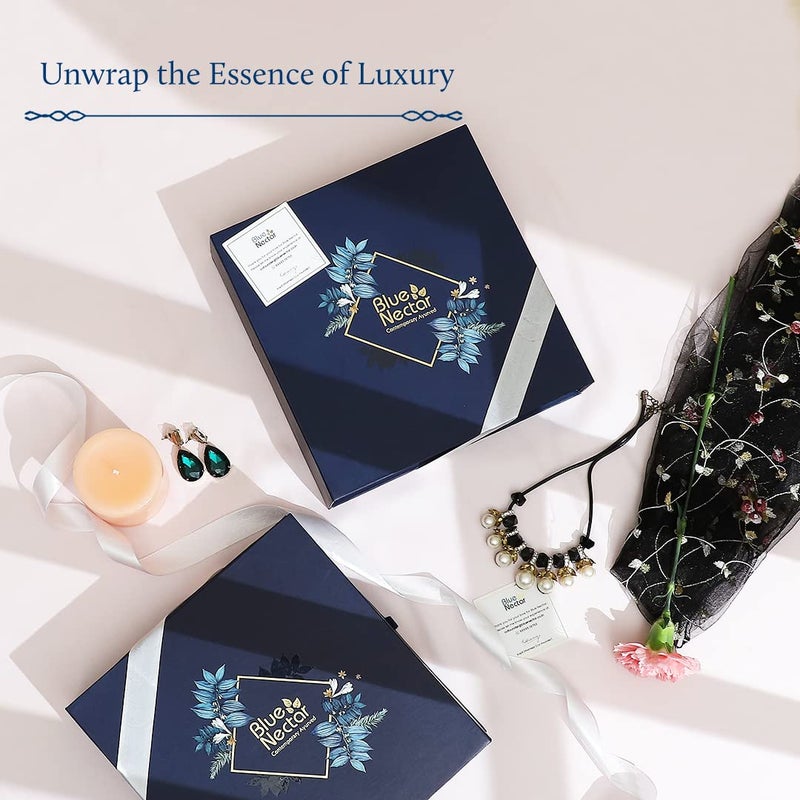 Blue Nectar Blue Nectar Beauty Gift Box for Women Men Premium Skincare Combo of Body Lotion Body Wash Body Mist for Men Women Perfect Gift for Birthday Anniversary Pack of 3 - Image 5