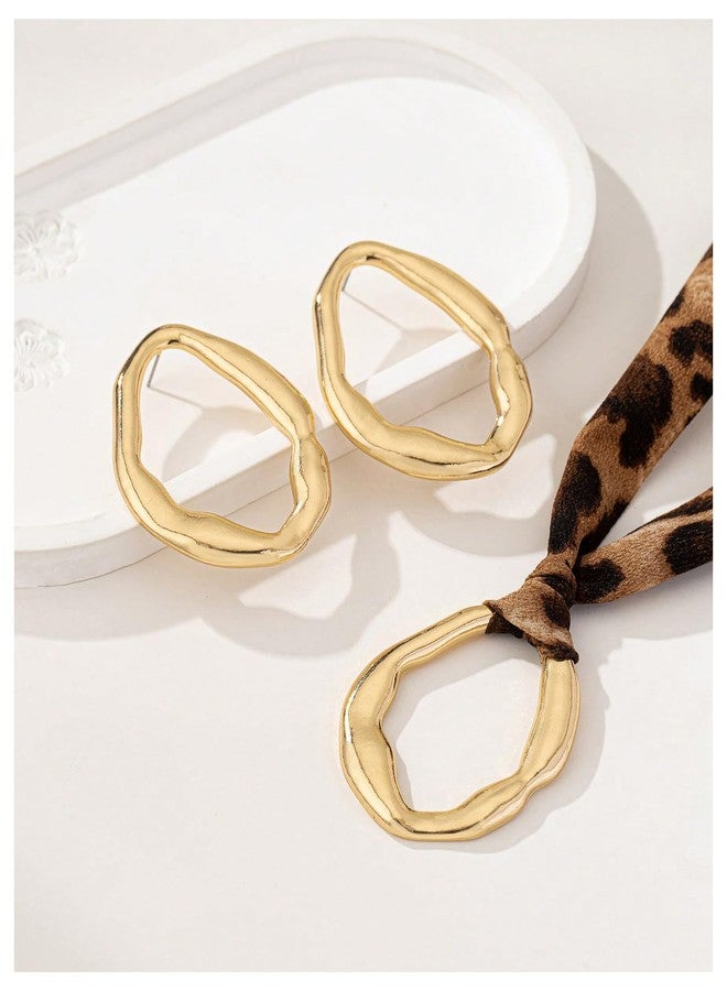 MakeMeChic Women's 3 Piece Jewelry Set Leopard Print Necklace Metal Dangle Earrings Jewelry Multicolor One-Size - Image 4