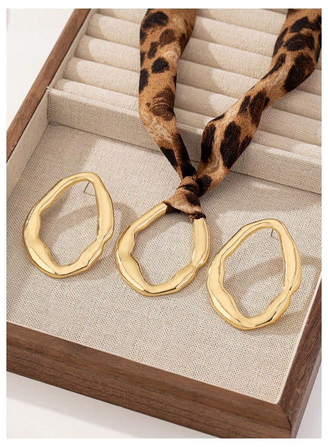 MakeMeChic Women's 3 Piece Jewelry Set Leopard Print Necklace Metal Dangle Earrings Jewelry Multicolor One-Size - Image 3