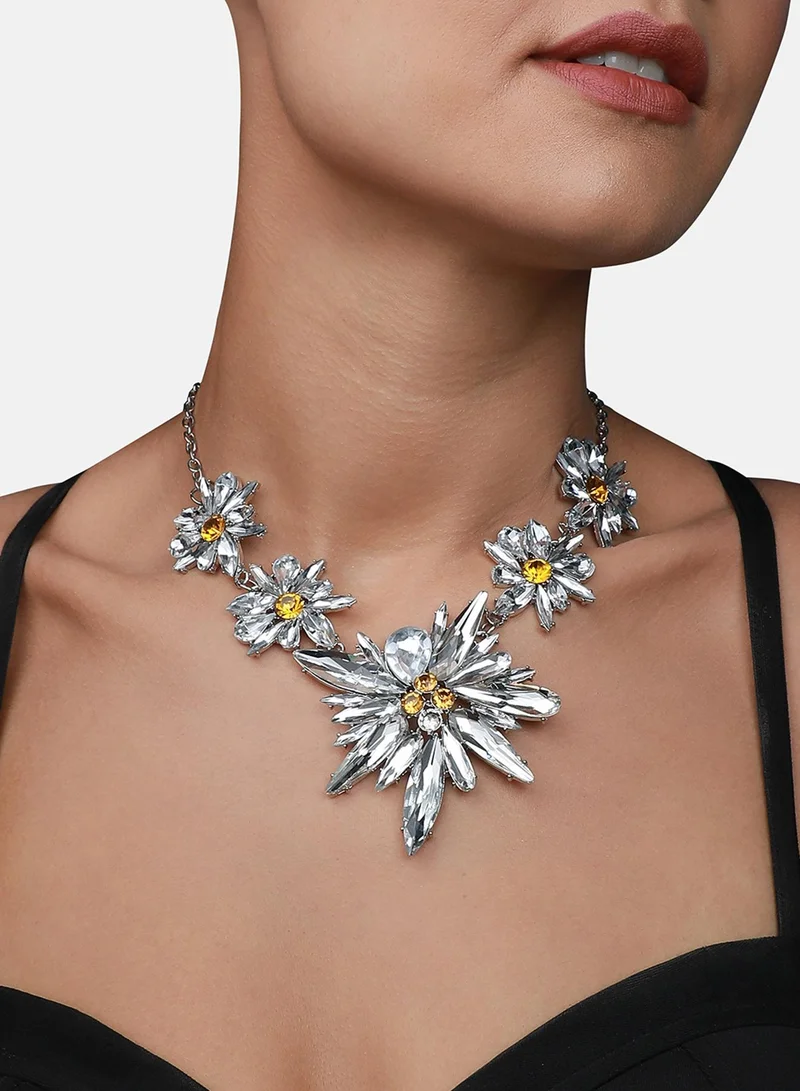 سوهي قلادة جامبوري من الأحجار الكريمة المبهجة