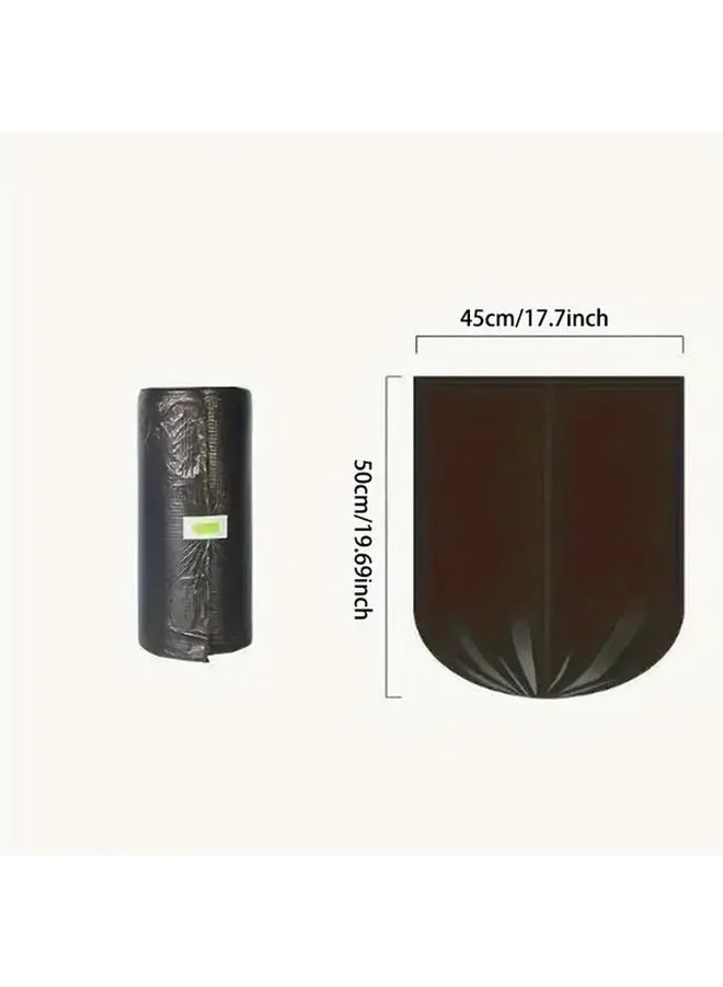 5 Rolls Of 100 Large Black Trash Bags Leak Proof For Home Office Kitchen And Party - Image 3