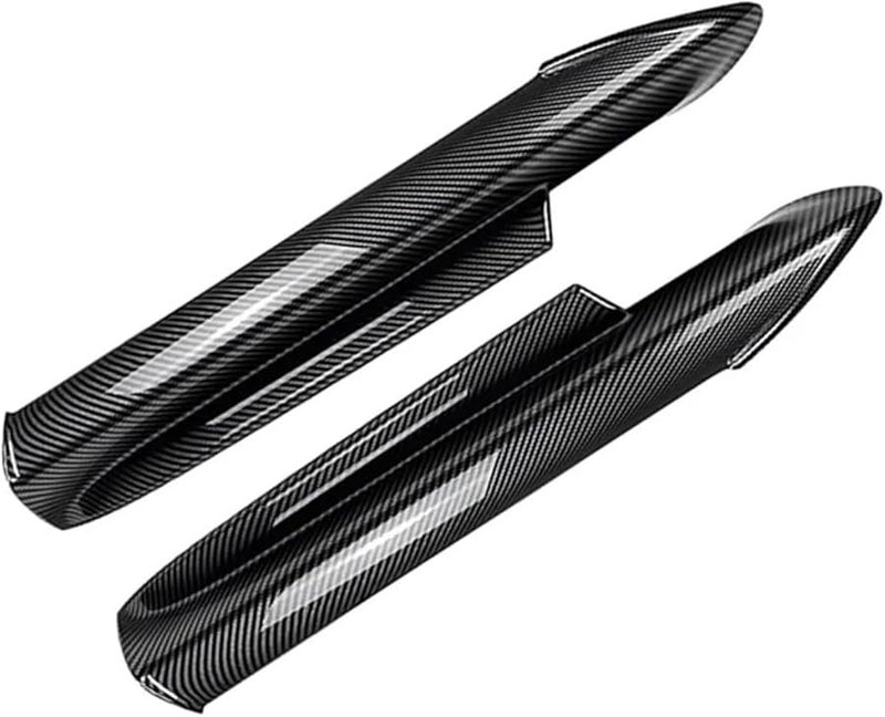 Glossy Black Front Bumper Lip Spoiler For BMW 3 Series E90 E91 320i 330i 2005 2008 - Image 5